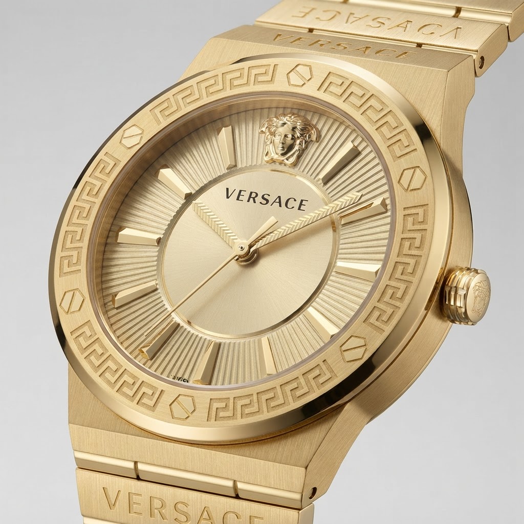 Versace VEVH01320 Greca Logo Damenuhr 3