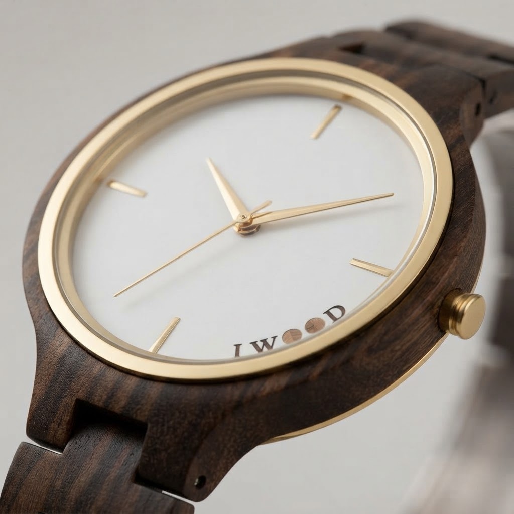 Iwood Echtholz Damenuhr IW18442002 4