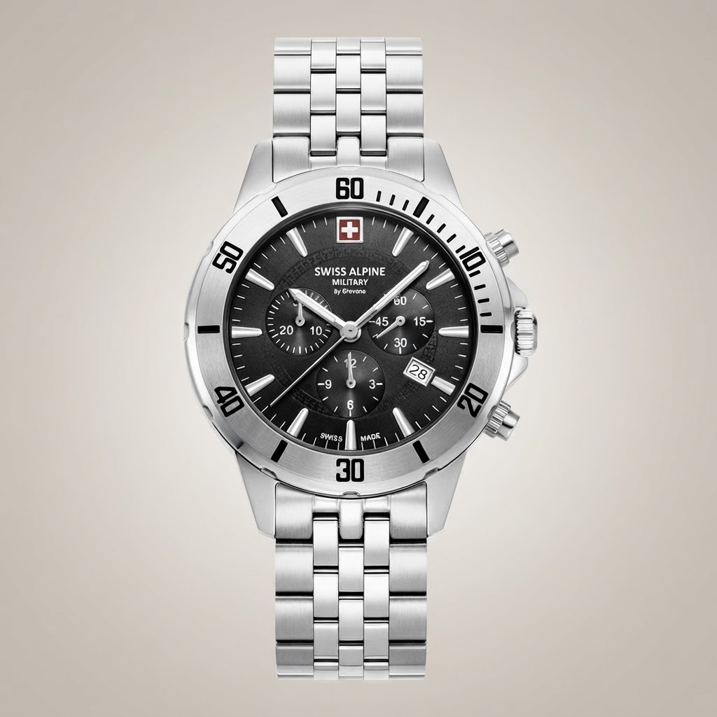 Swiss Alpine Military 7024.9137SAM Herrenuhr Chronograph 2