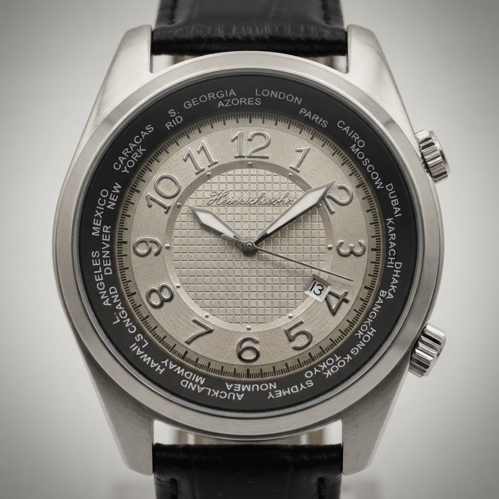 HEINRICHSSOHN Danzig Silver HS1003S Herrenuhr 4