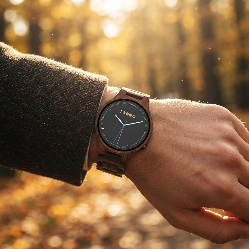 Iwood Echtholz Herrenuhr IW18441002 5