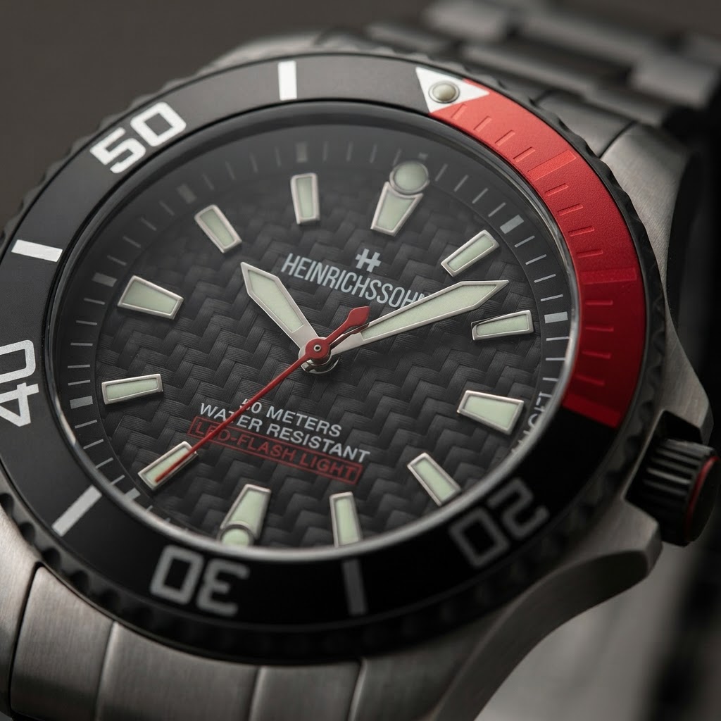 HEINRICHSSOHN Köln HS1015B Herrenuhr 4