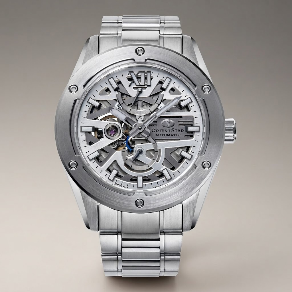 Orient Star Avantgarde Skeleton Automatic RE-BZ0001S00B Herrenuhr 2