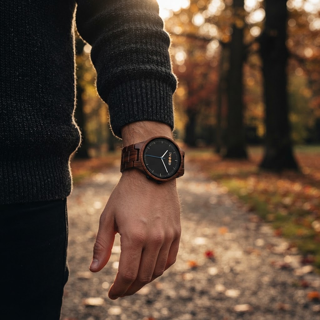 Iwood Echtholz Herrenuhr IW18441002 3