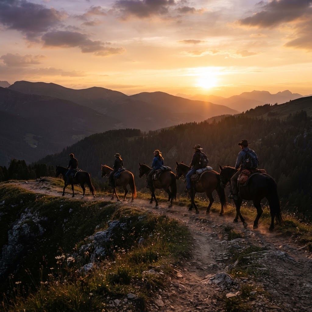 Cabalgata al Atardecer