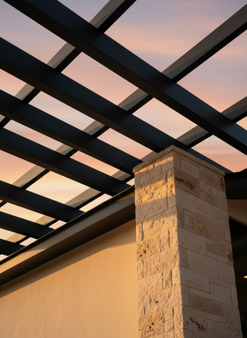 Custom home exterior built by The Carter Selection in North Texas