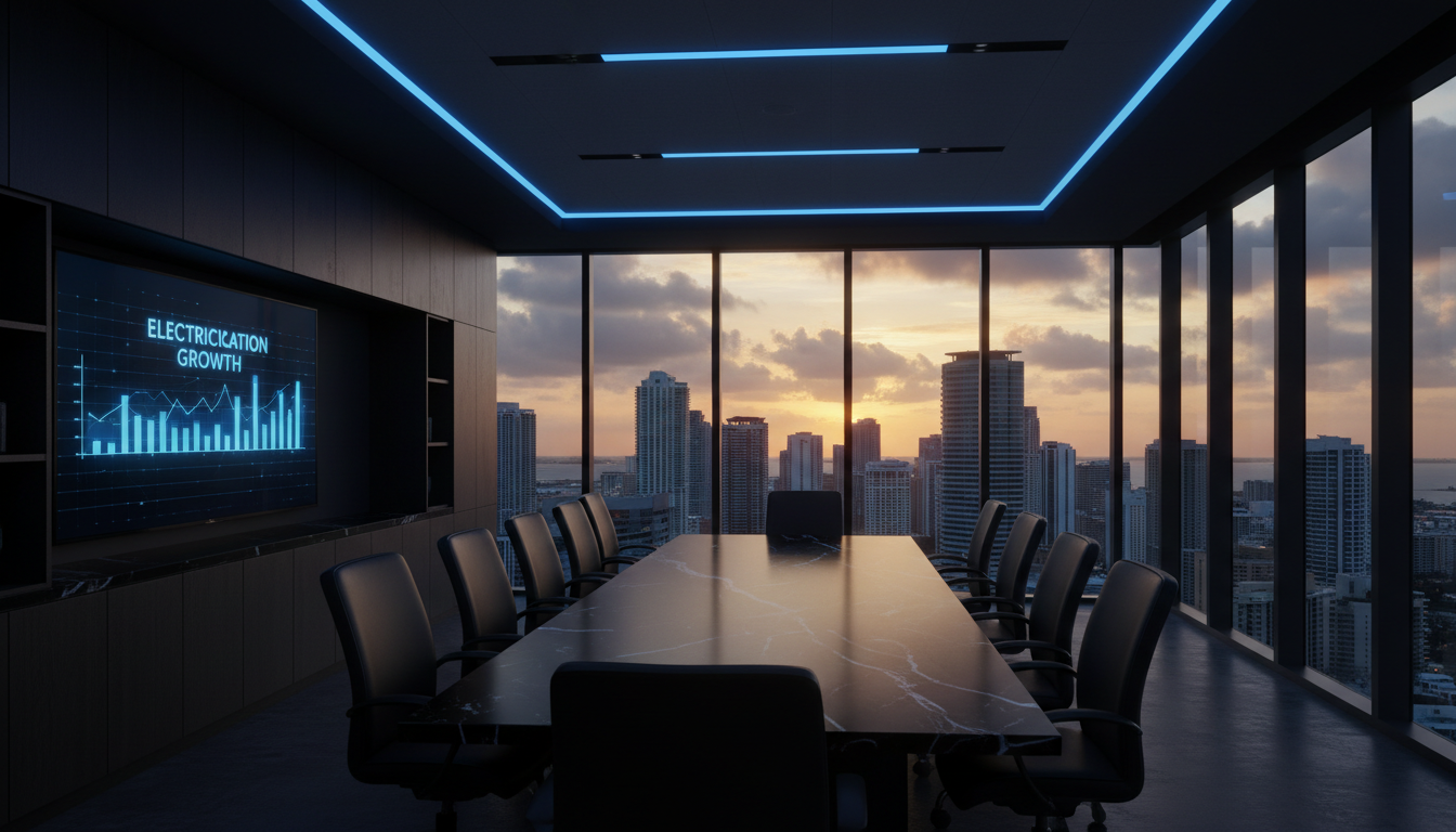 Corporate boardroom