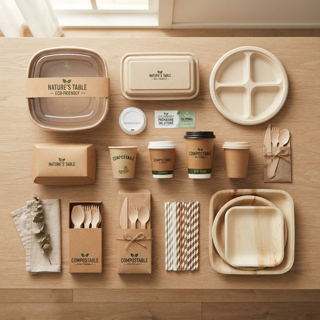 Greenfield & Disposable Products Catalogue — Vietnam Eco-friendly Packaging export sourcing by TIAREZ