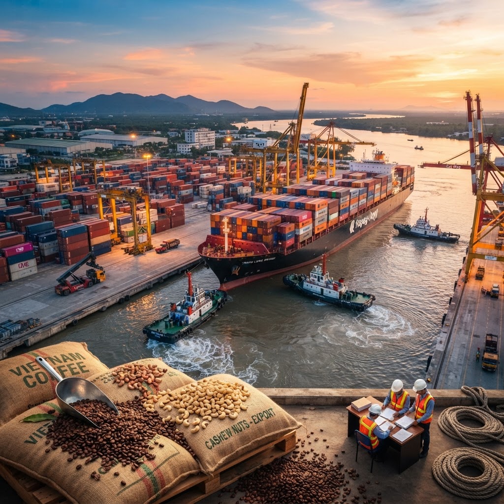 Vietnam Sea Freight: Commodity Exports to Europe & UAE Surge