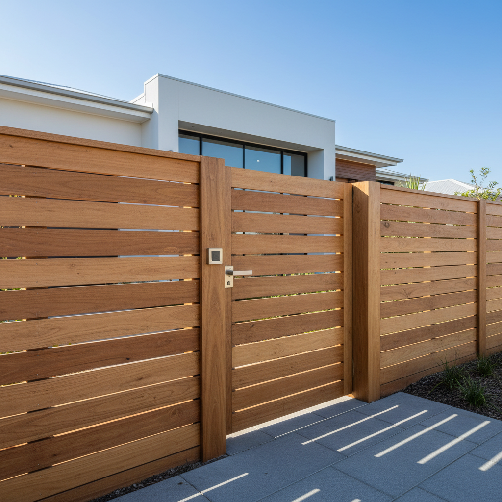 Timber Privacy Fence