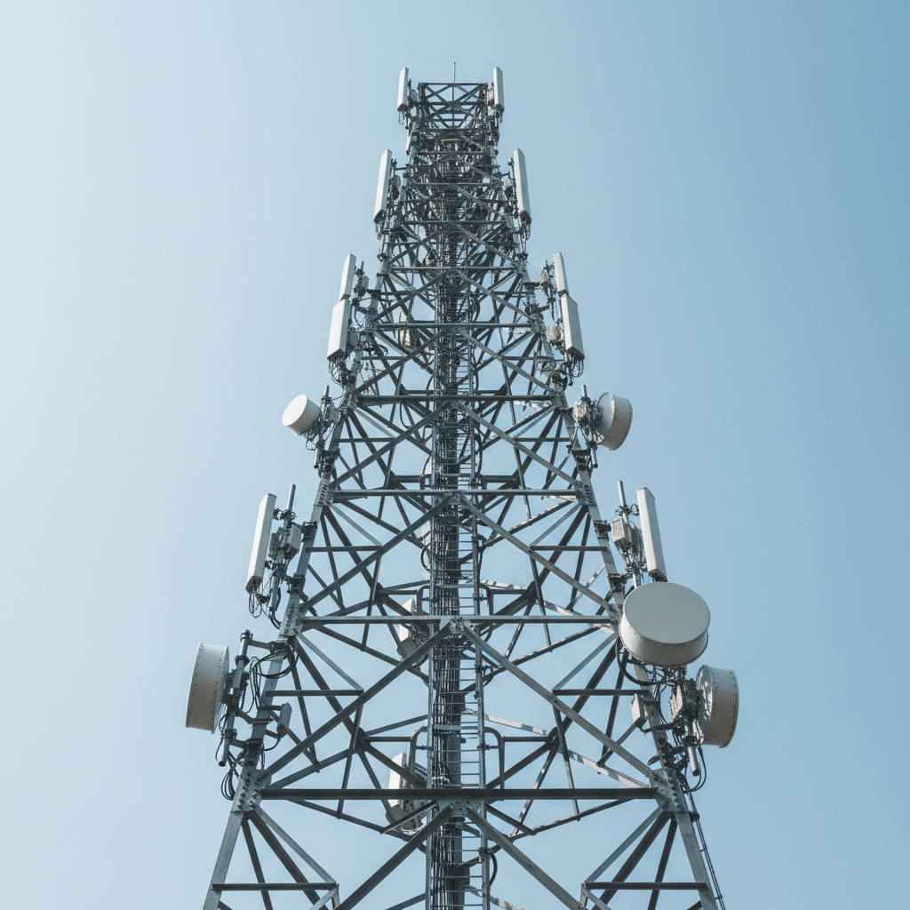 Telecommunications cell tower