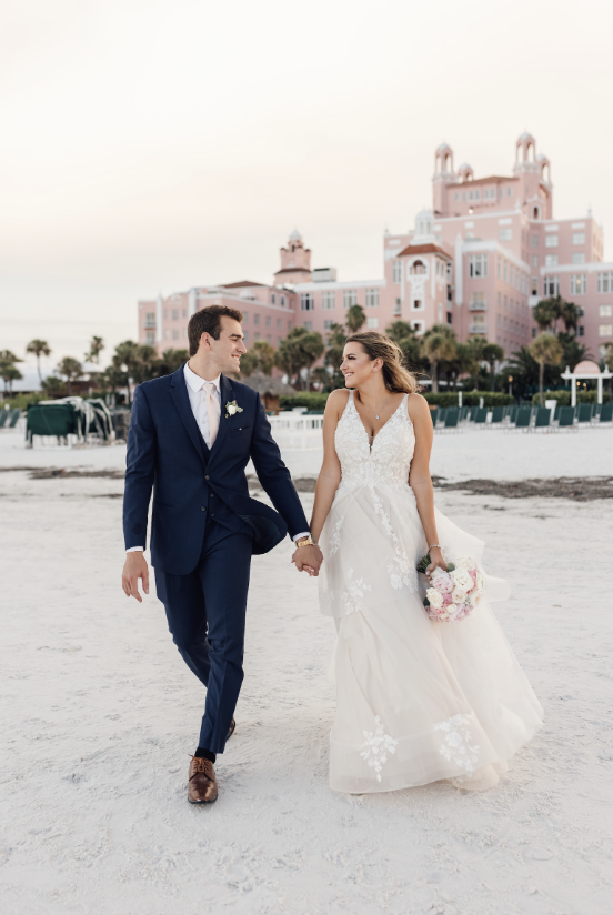 A Sunset Beach Elopement in St. Pete — Emily & Marco