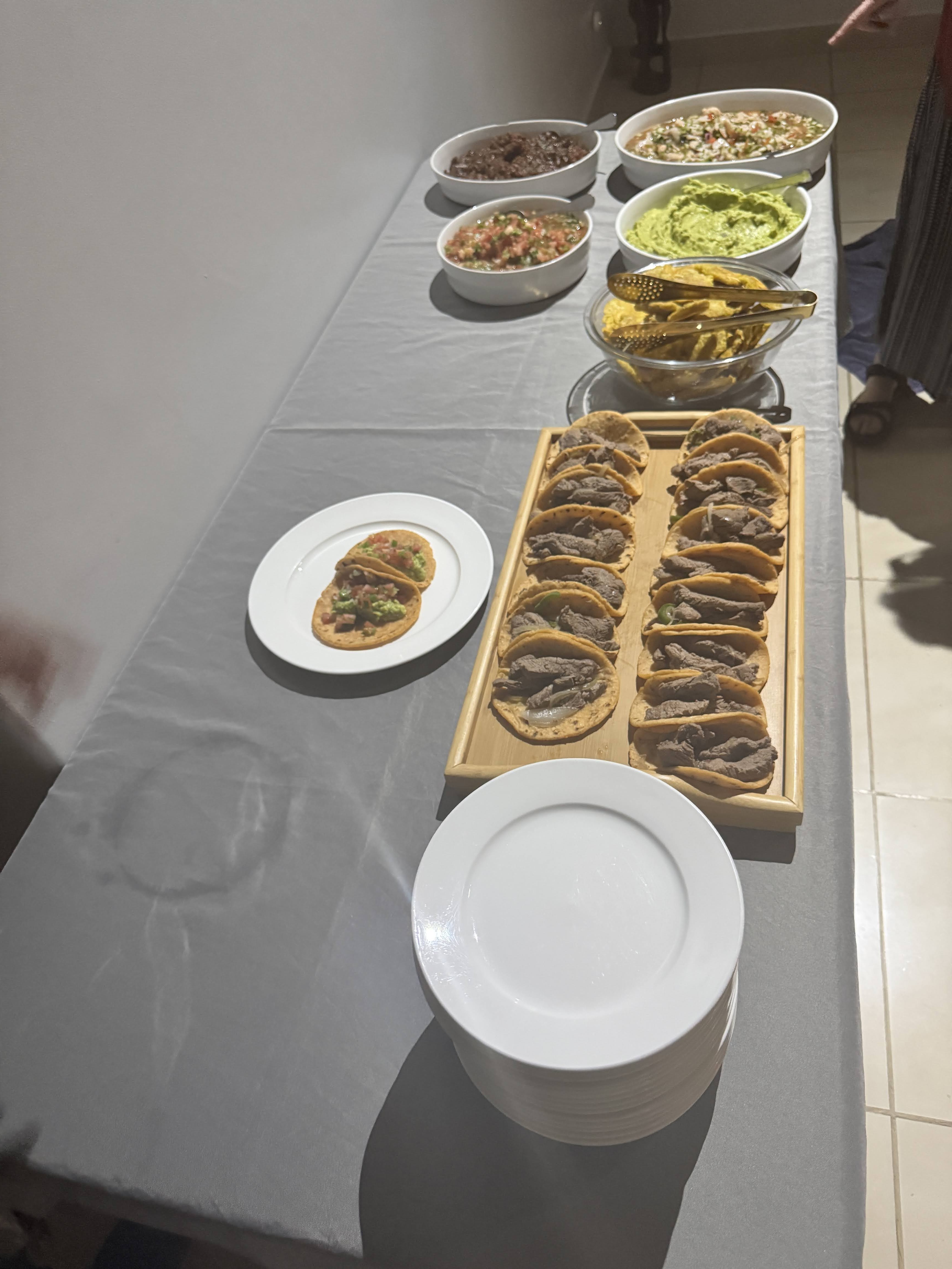 The spread