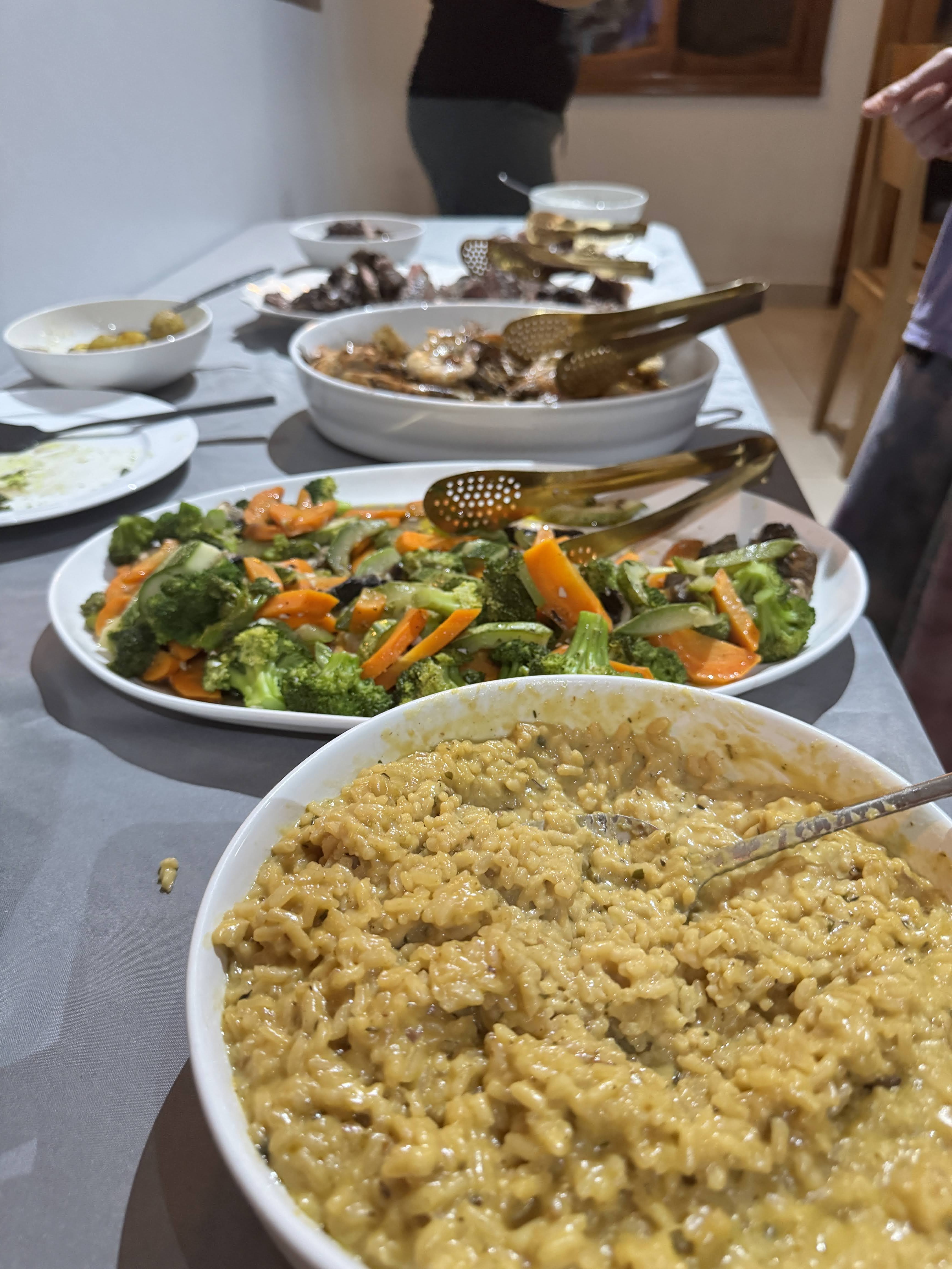 From the kitchen