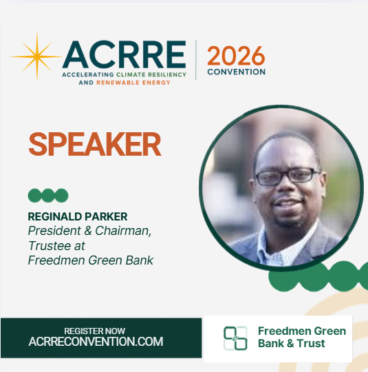Reginald Parker — President & Chairman, Trustee at Freedman Green Bank