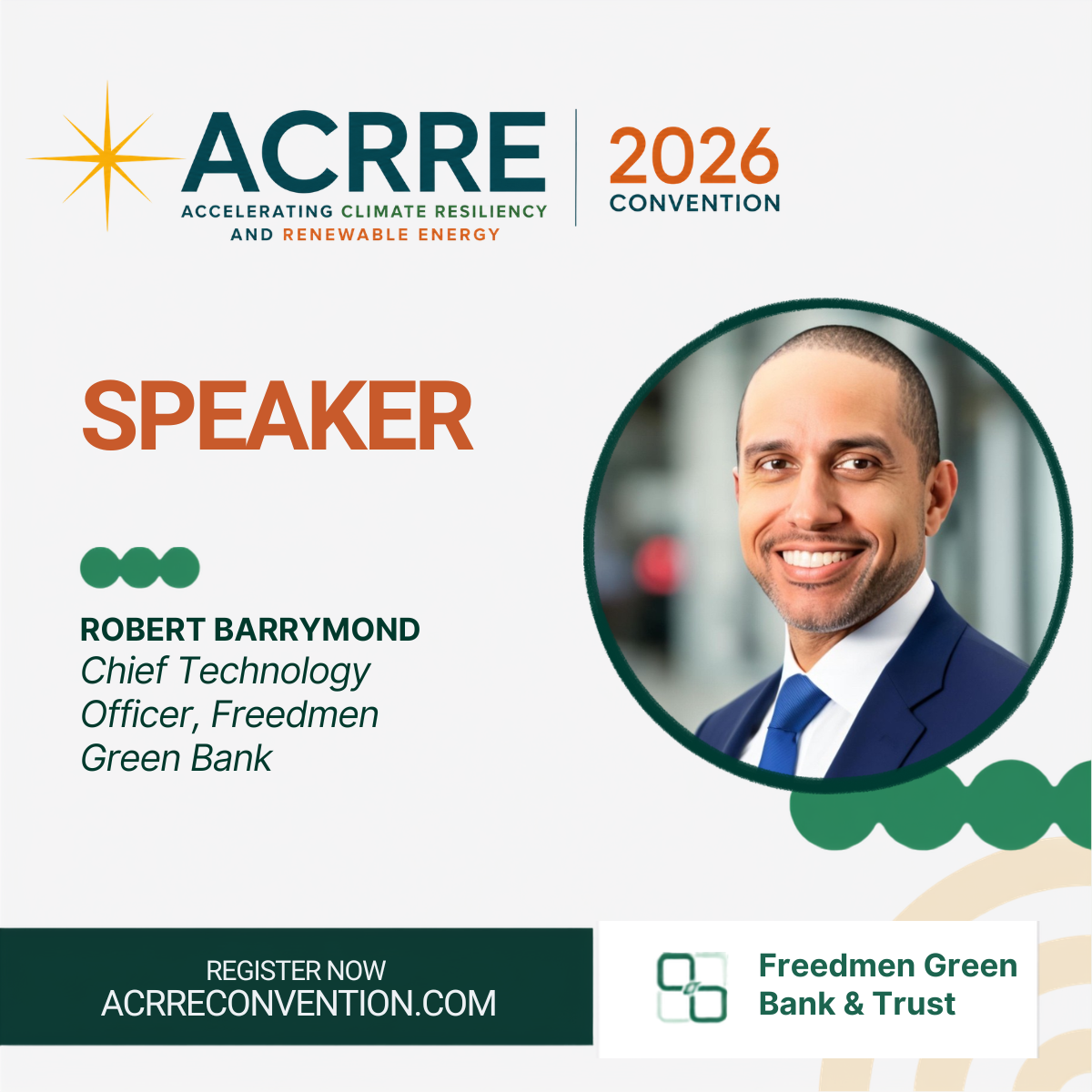 Rob Barrimond — Chief Technology Officer, Freedman Green Bank