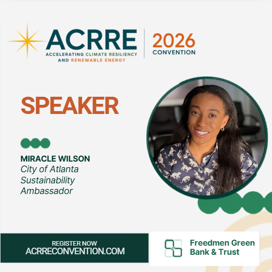 Miracle Wilson — City of Atlanta Sustainability Ambassador