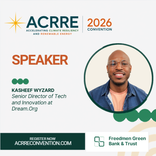 Kasheef Wyzard — Senior Director of Tech and Innovation at Dream.Org