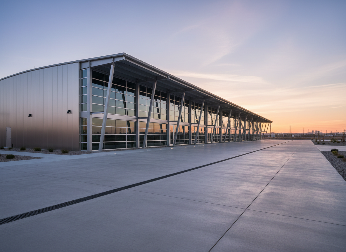 Al Quoz Logistics Facility architectural project