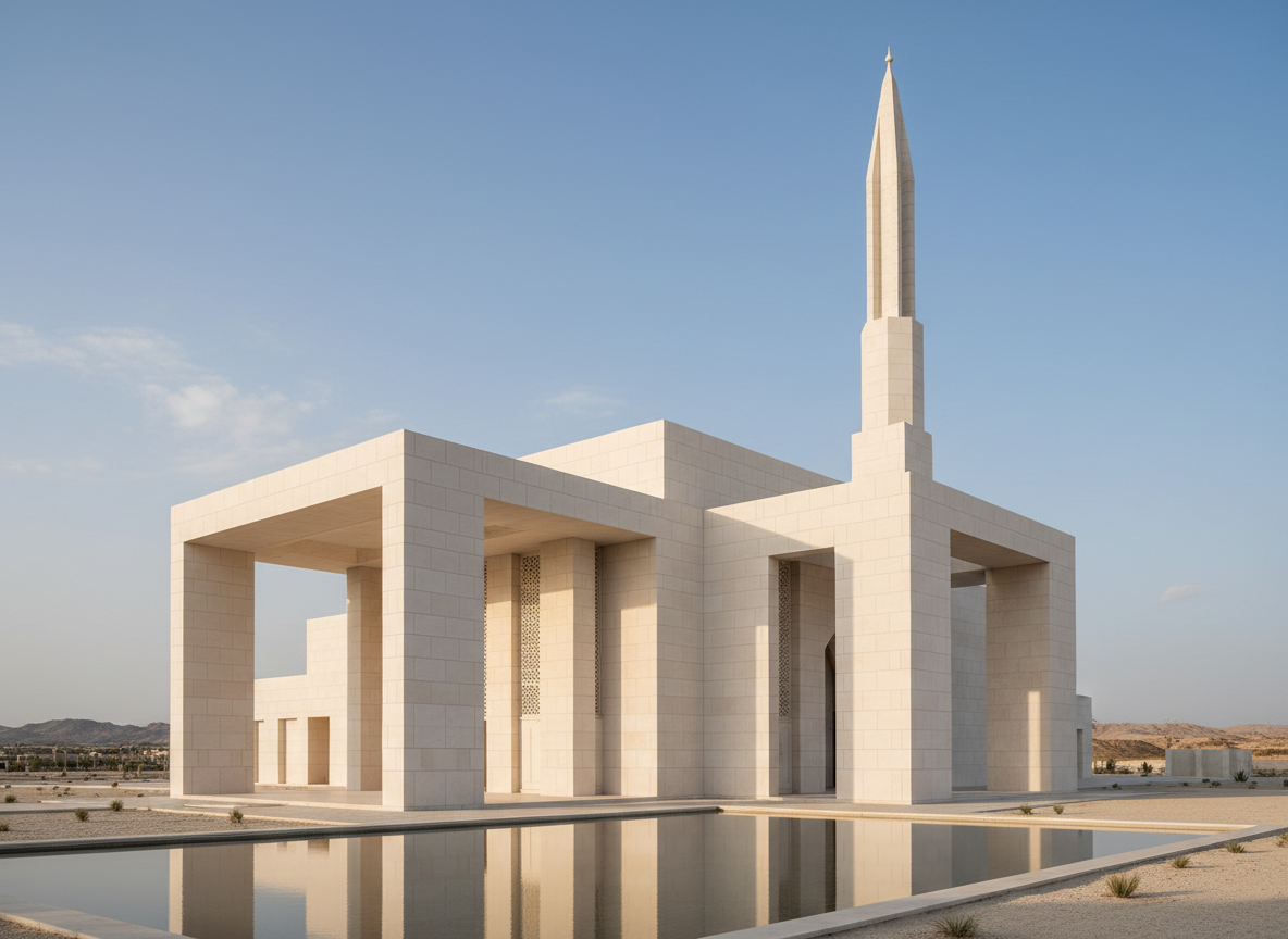 Jumeirah Mosque Extension architectural project