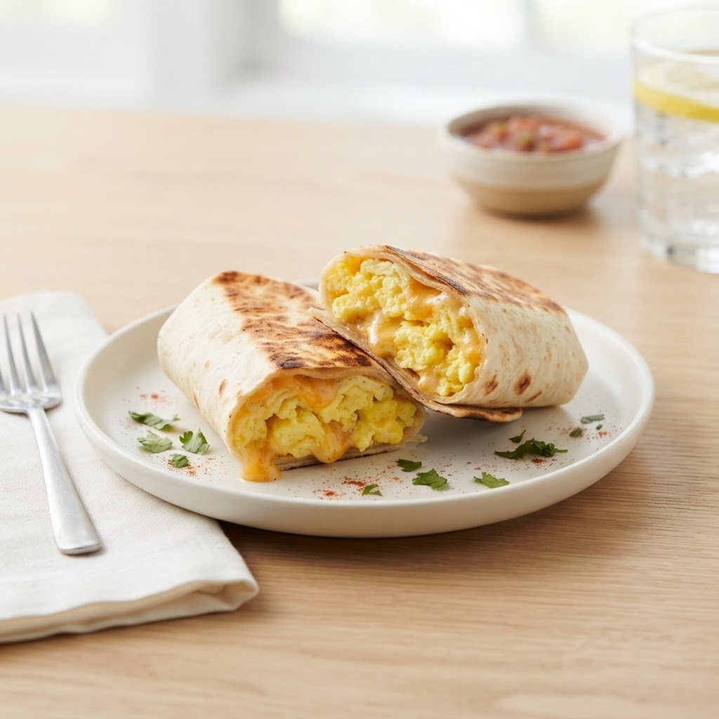 Mini Egg & Cheese Burrito