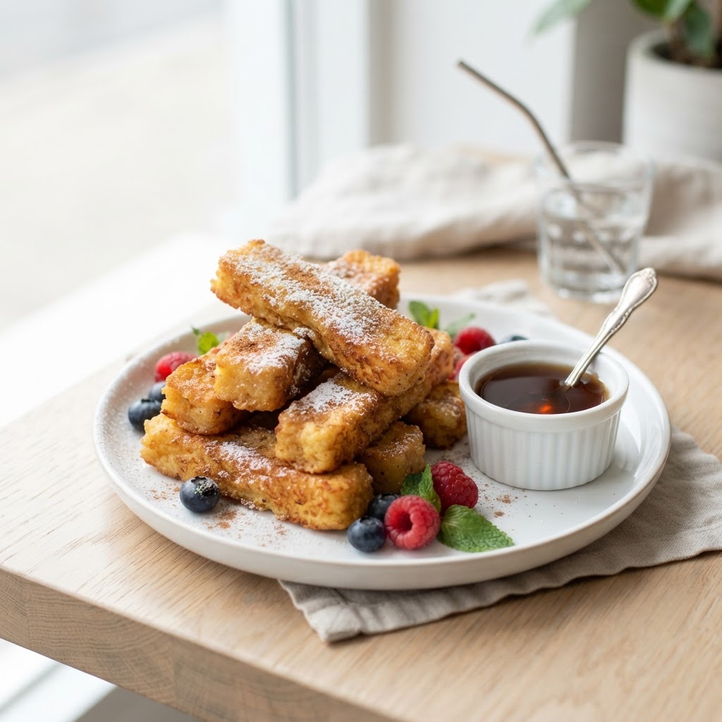 French Toast Sticks & Syrup