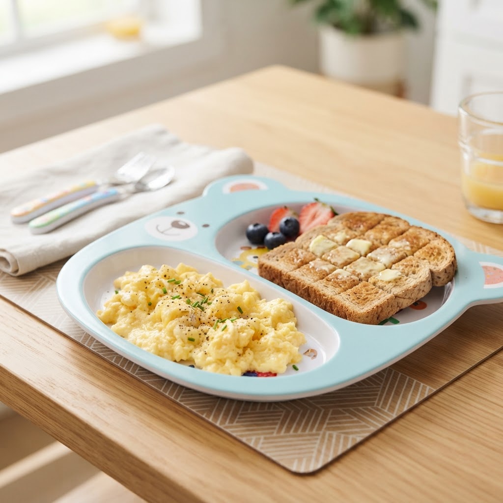 Scrambled Eggs & Toast