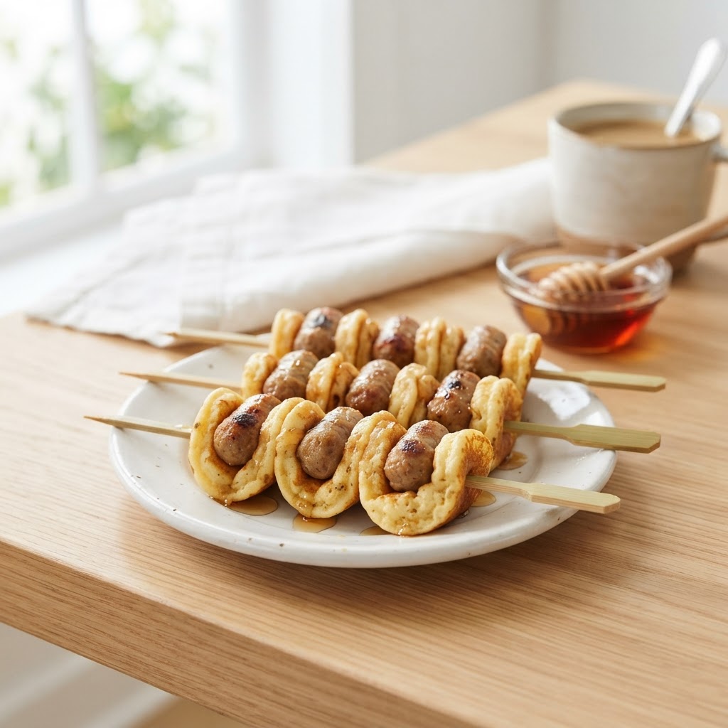 Sausage & Pancake Bites