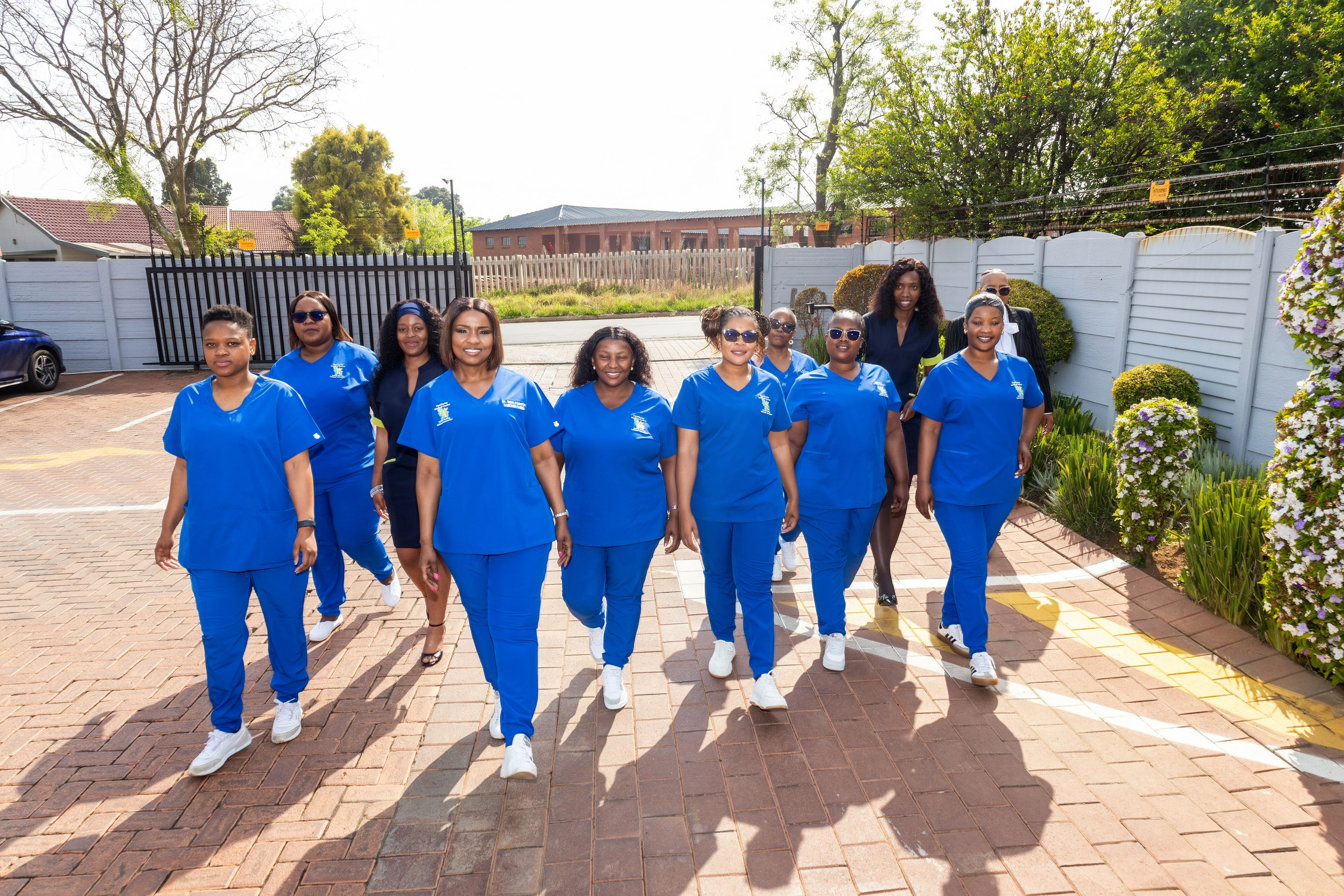 Healthwise Medical Centre team walking together
