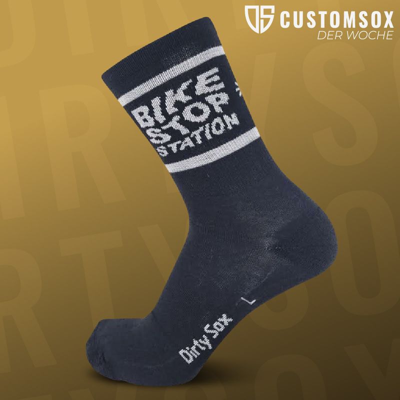 Bikestop Station — Merinosocken