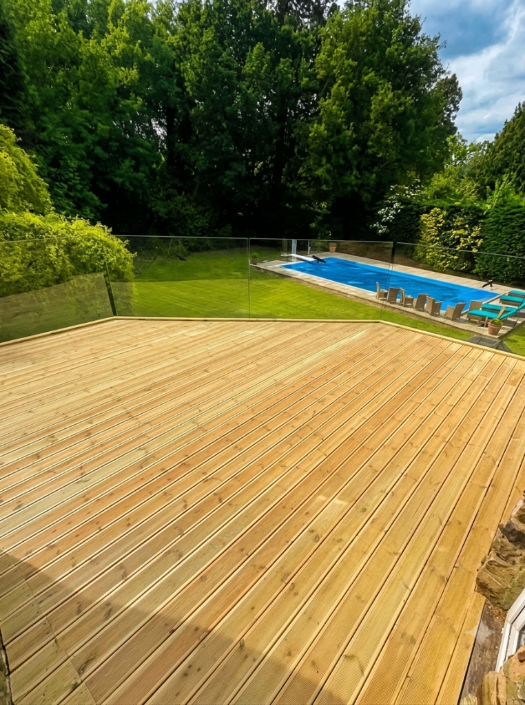 Poolside Decking Restoration