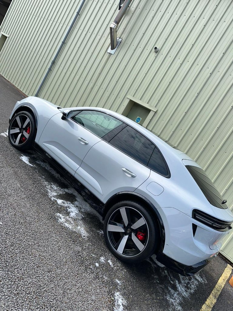 Porsche Macan EV rear