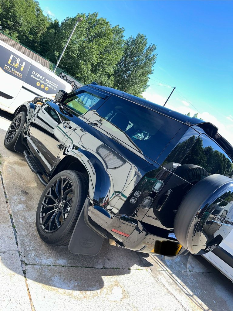 Land Rover Defender side angle