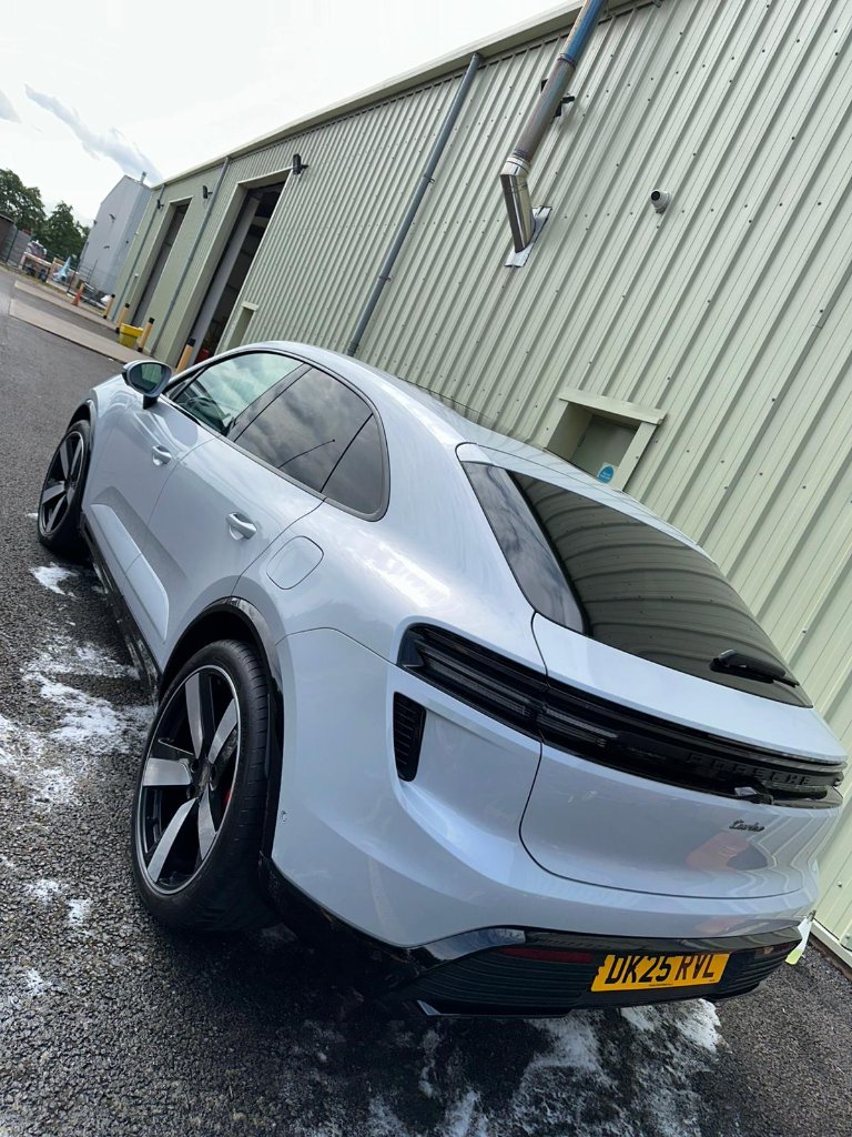 Porsche Macan EV quarter