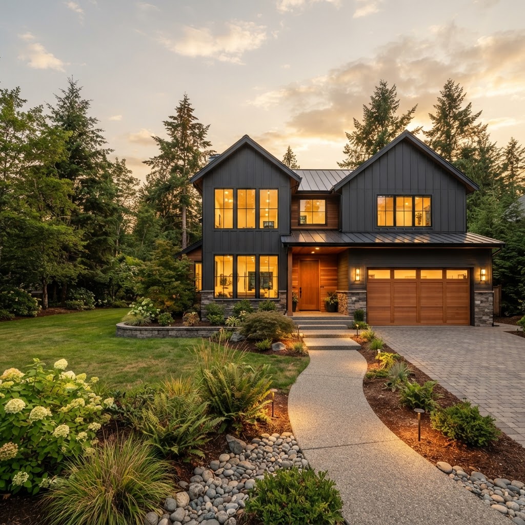 Refined whole-home luxury renovation interior for a Lake Oswego Oregon residence