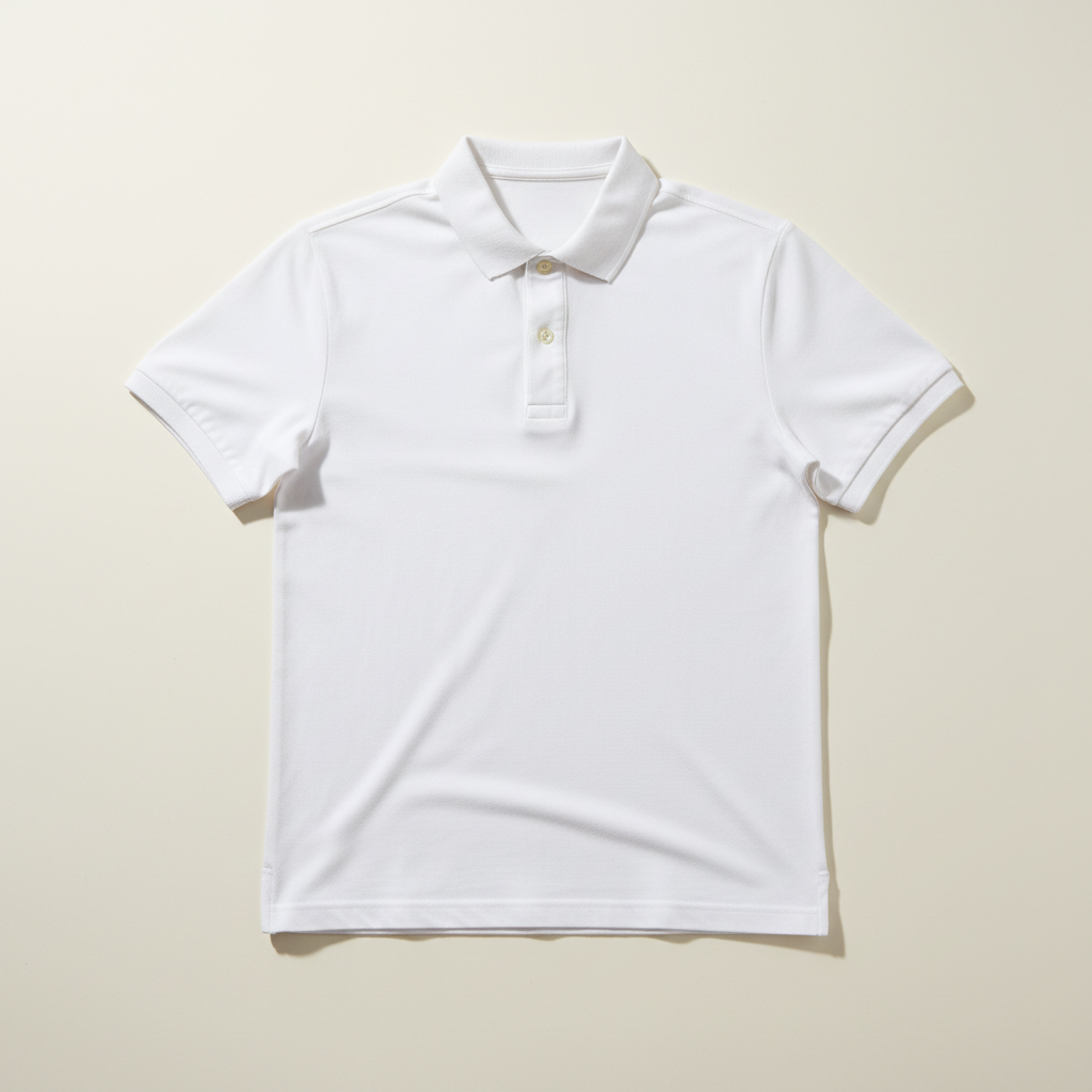 Polo Shirt in White