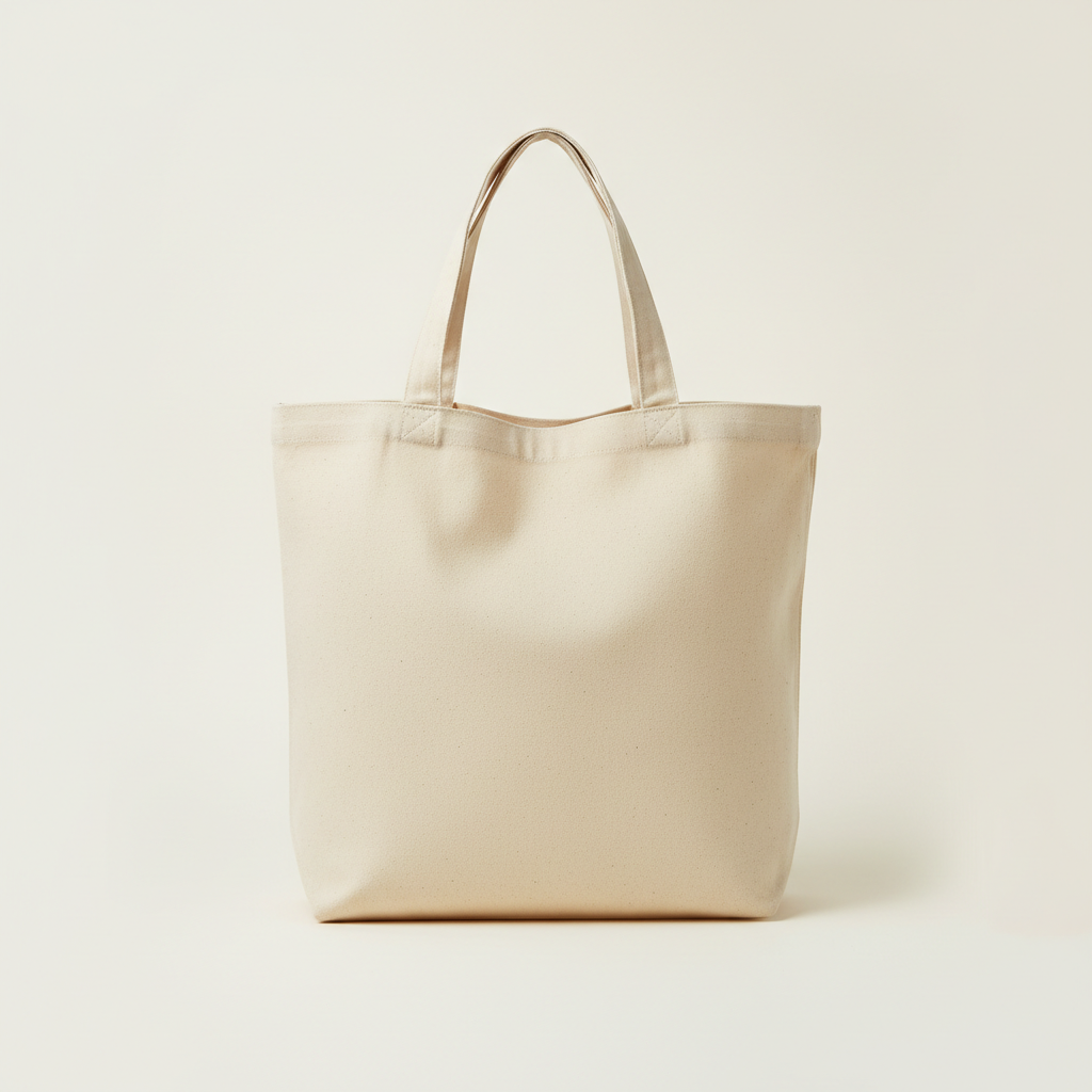 Canvas Tote Bag in Natural