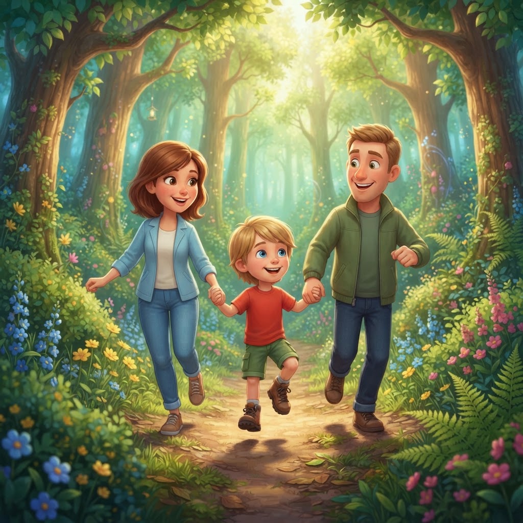 Celebrating a Birthday: Dragons in the Magic Forest