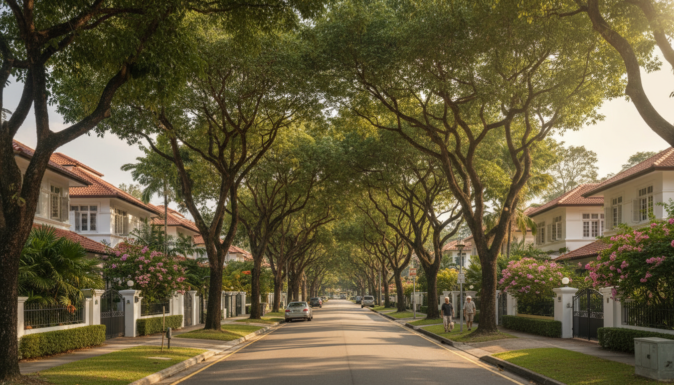 Singapore landed homes