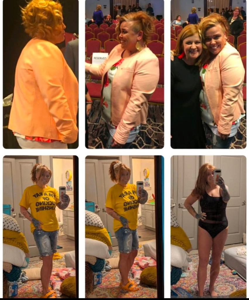 Patient weight loss progress collage – Radiant Health Murfreesboro