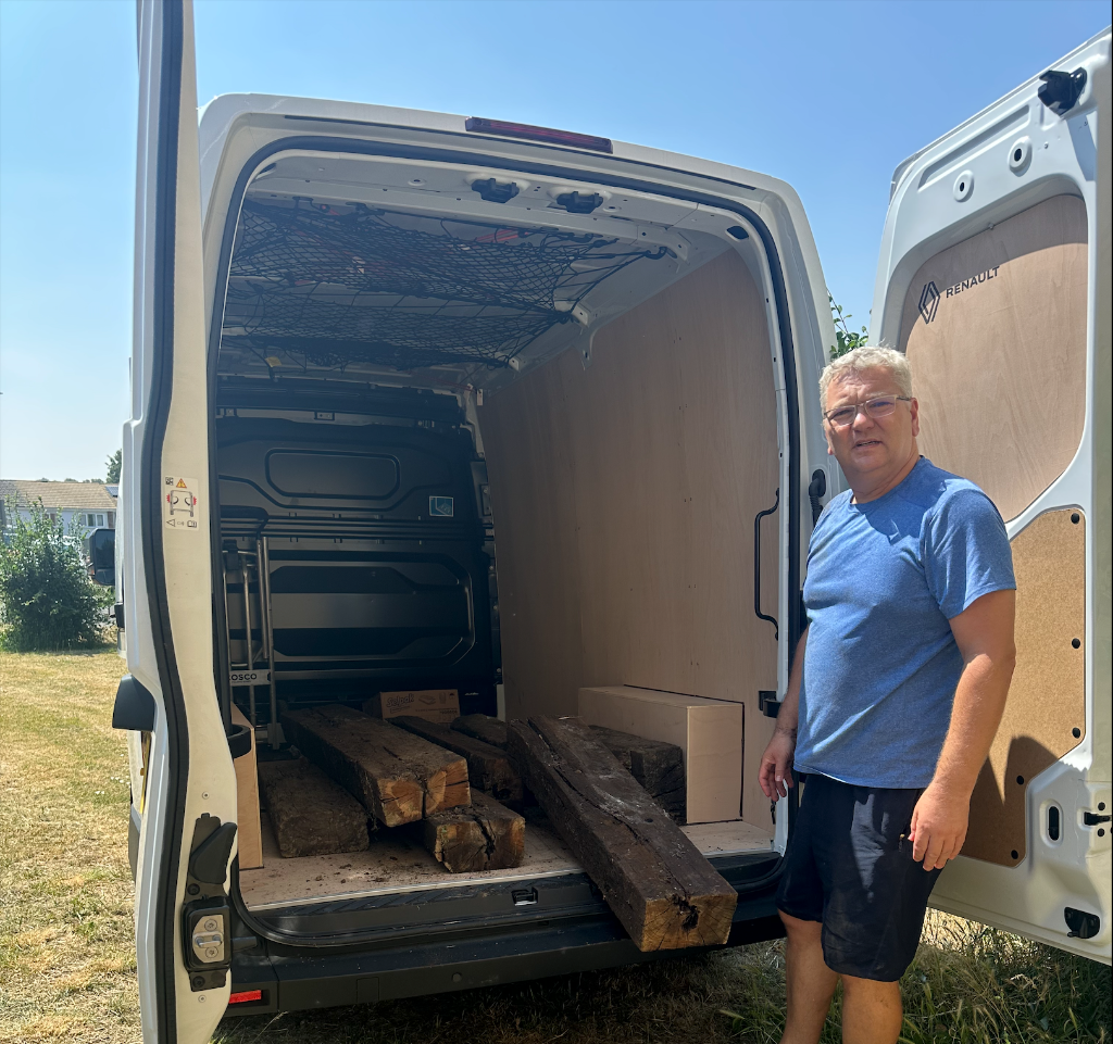 Anonymised OBTA courier work — suitable bulky load