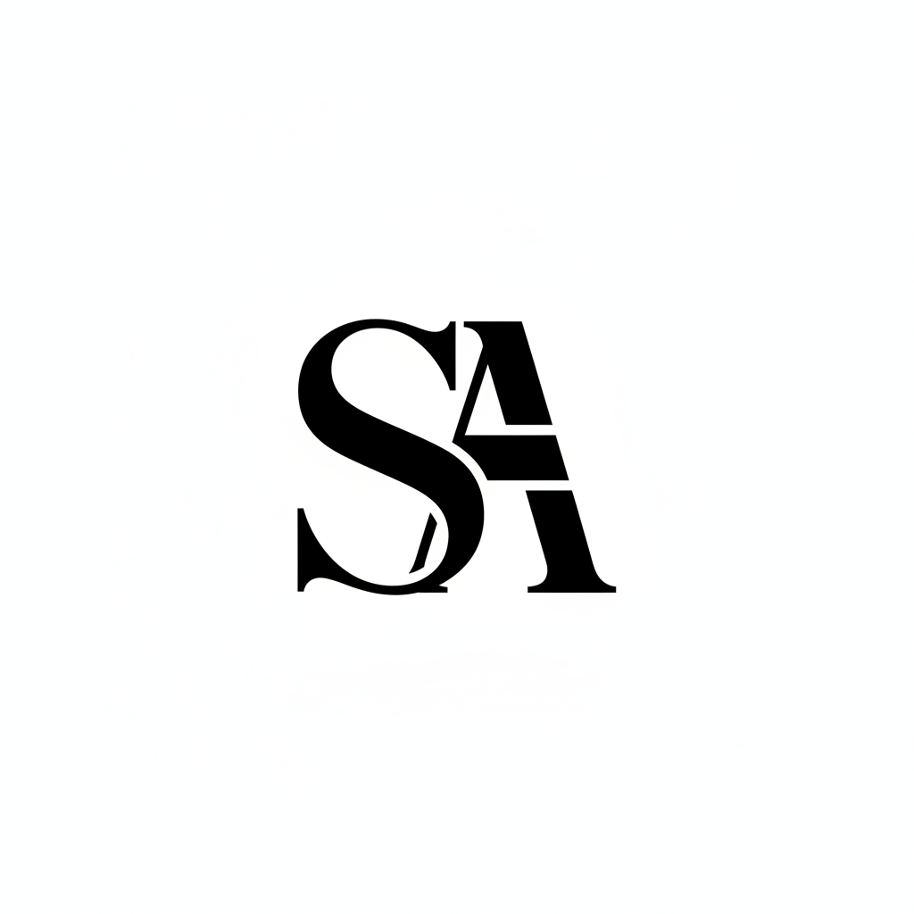 Sam Ambrose SA monogram logo
