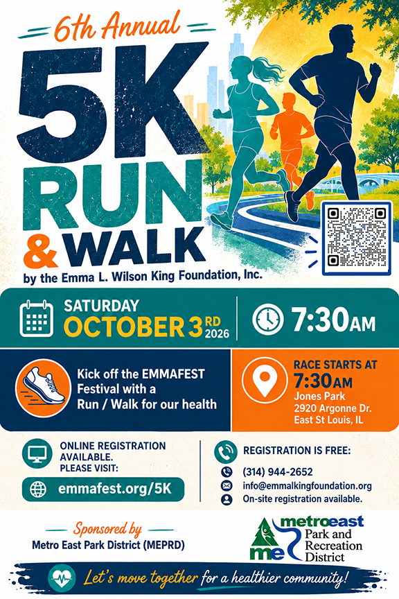 6th Annual 5K Run & Walk flyer