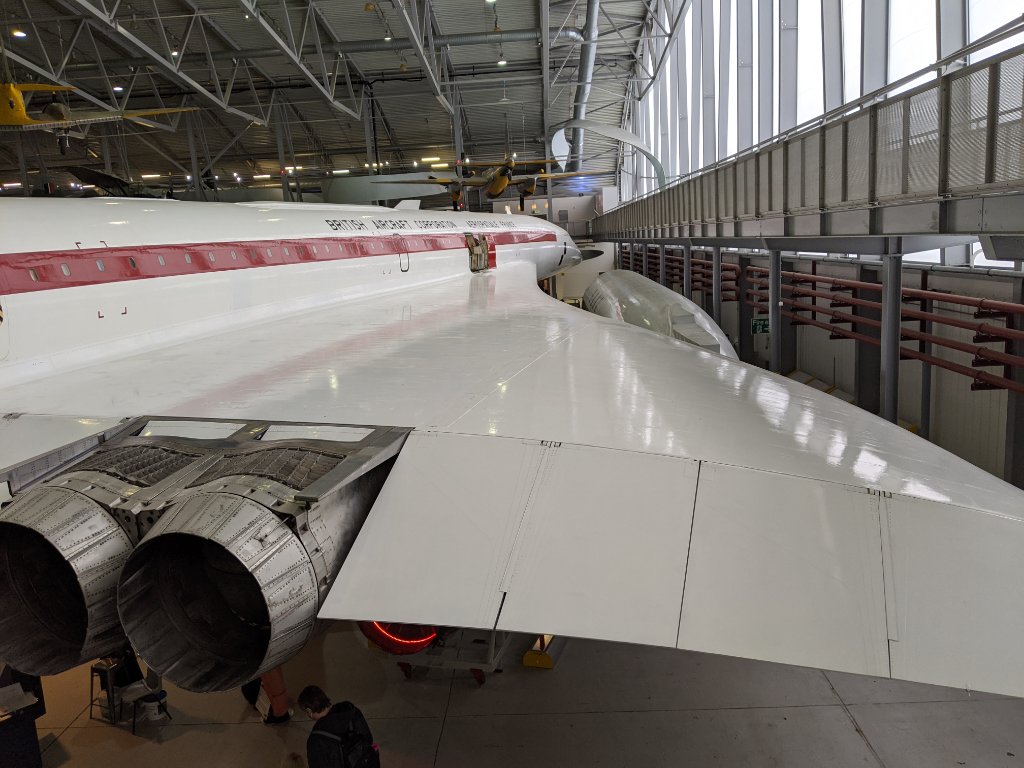 Concorde delta wing
