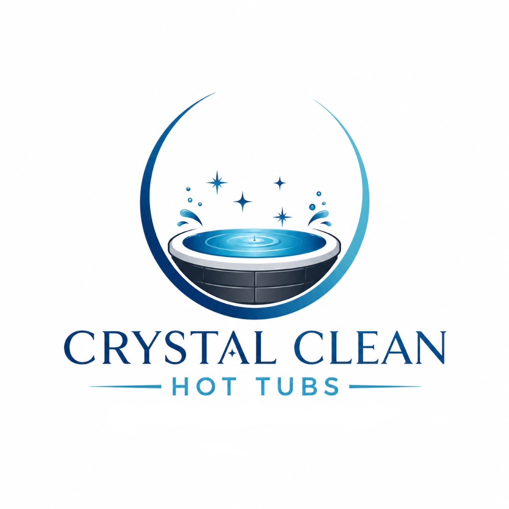 Crystal Clean Hot Tubs logo