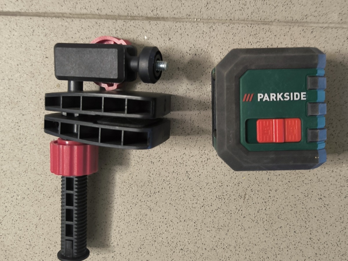 Nível Laser de Linhas Cruzadas Parkside PKLL 7 E4