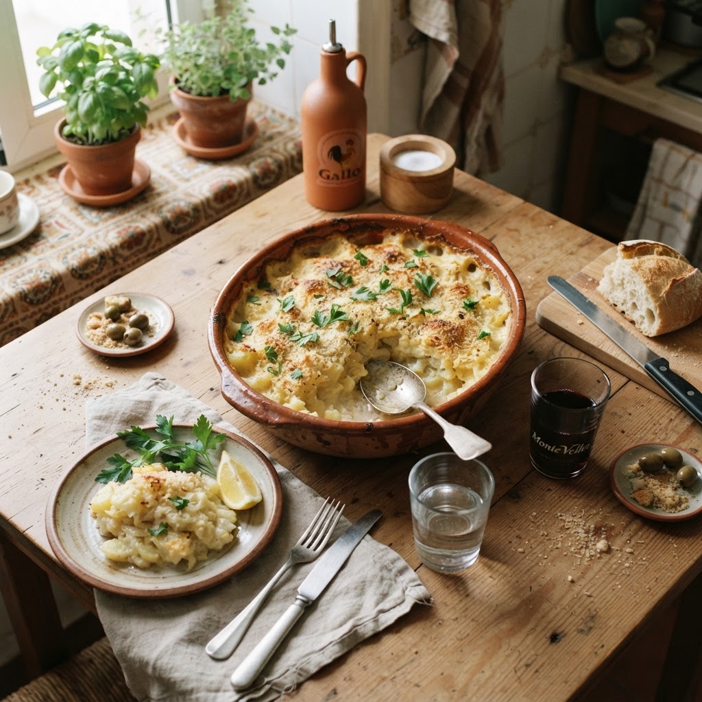 Portuguese Bacalhau com Natas