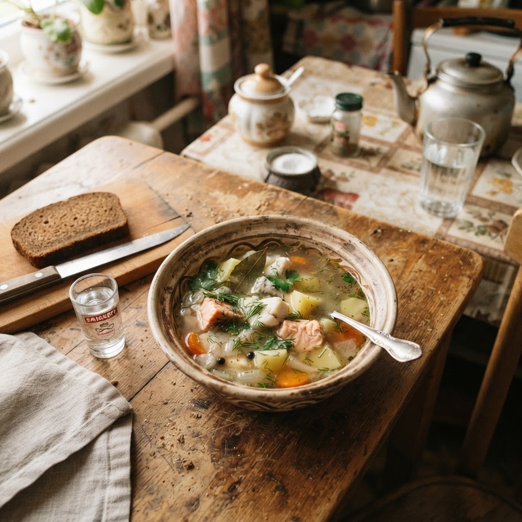 Ukha (Russian Fish Soup)