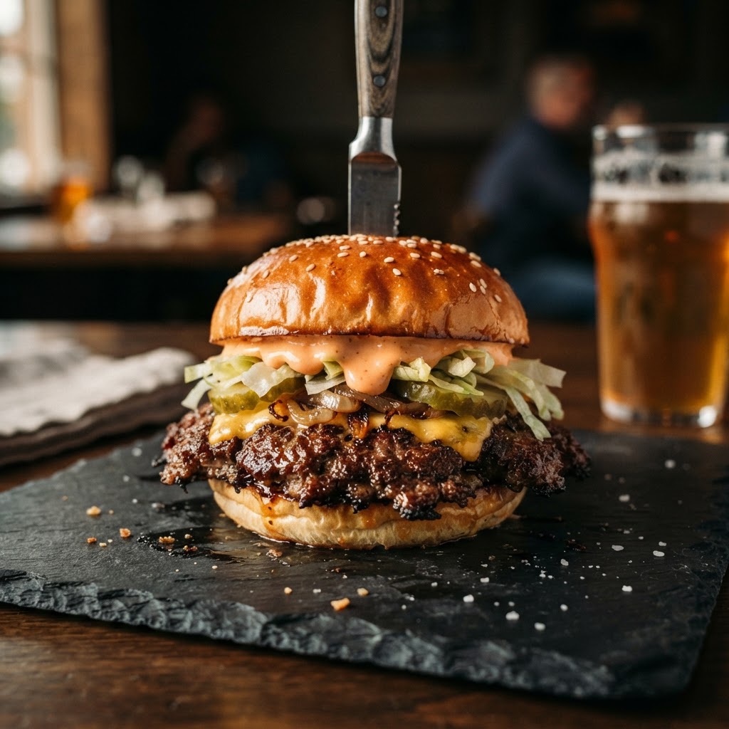 Classic Bistro Smash Burger