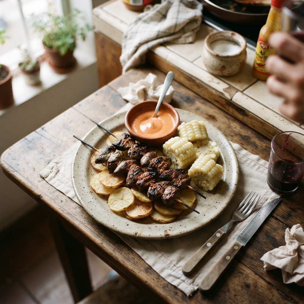 Anticuchos de Corazón